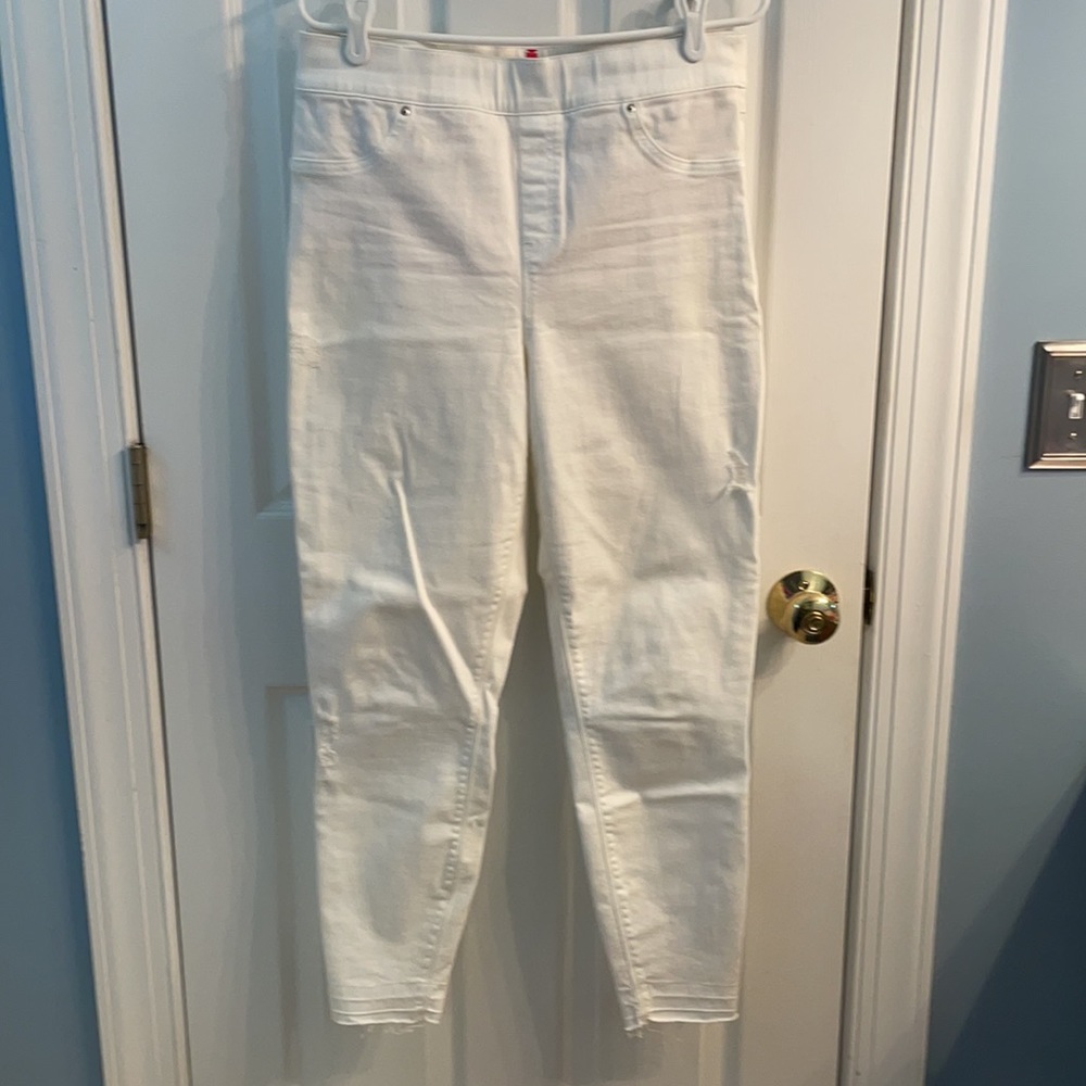White Spanx Jeans